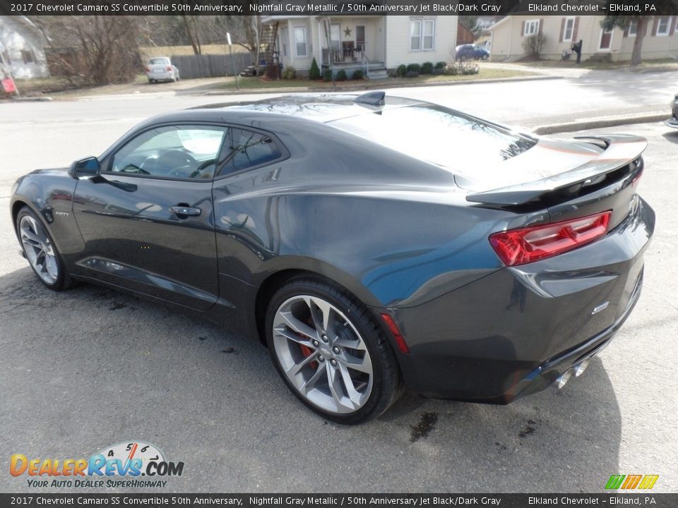 2017 Chevrolet Camaro SS Convertible 50th Anniversary Nightfall Gray Metallic / 50th Anniversary Jet Black/Dark Gray Photo #5