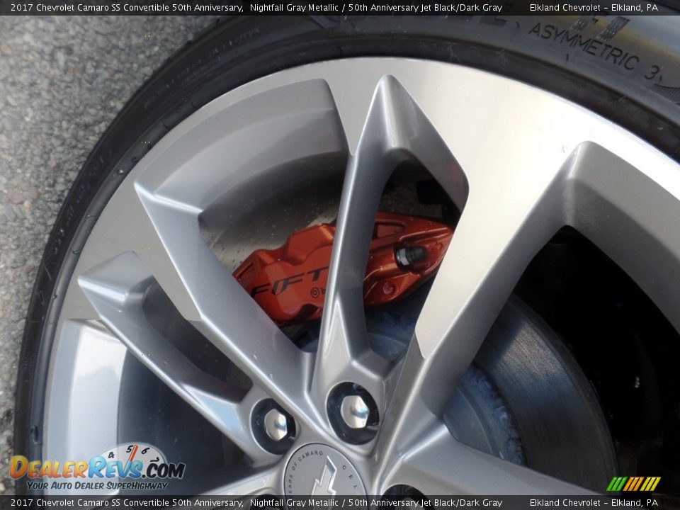 2017 Chevrolet Camaro SS Convertible 50th Anniversary Nightfall Gray Metallic / 50th Anniversary Jet Black/Dark Gray Photo #10