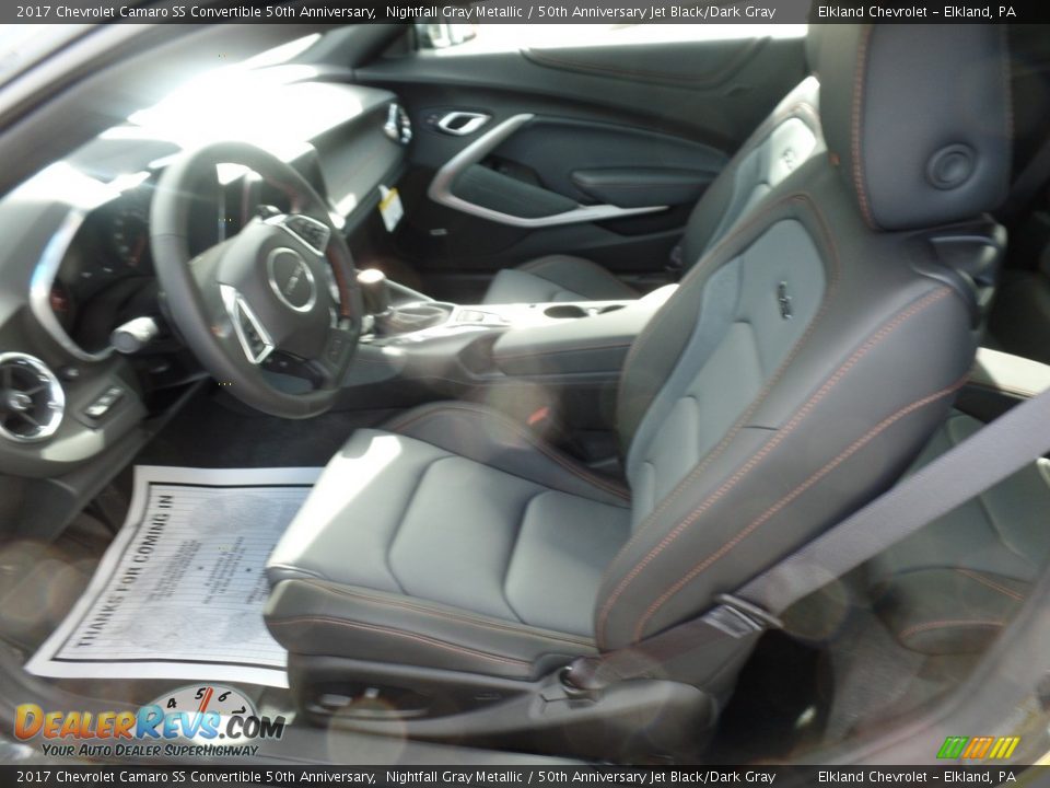 2017 Chevrolet Camaro SS Convertible 50th Anniversary Nightfall Gray Metallic / 50th Anniversary Jet Black/Dark Gray Photo #11