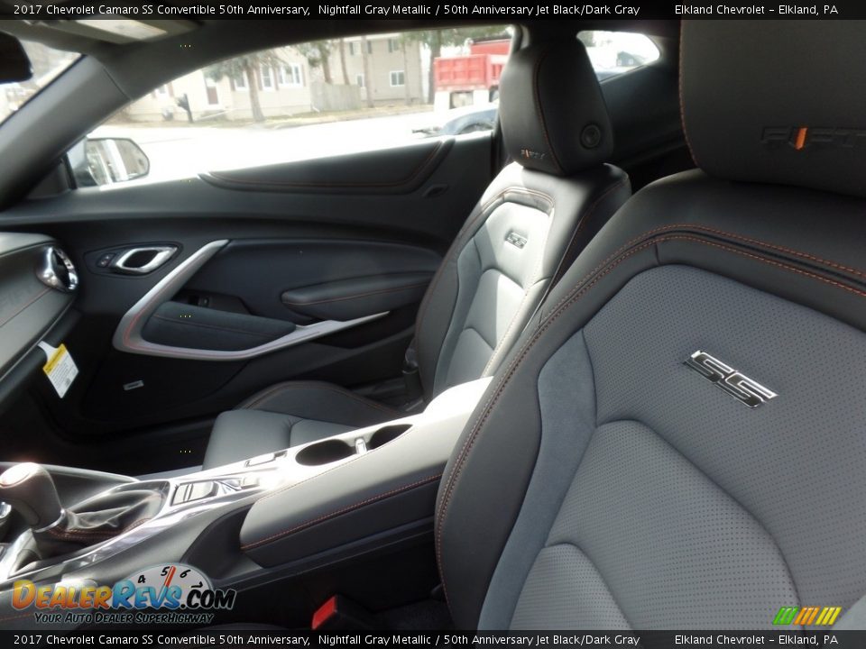 2017 Chevrolet Camaro SS Convertible 50th Anniversary Nightfall Gray Metallic / 50th Anniversary Jet Black/Dark Gray Photo #12