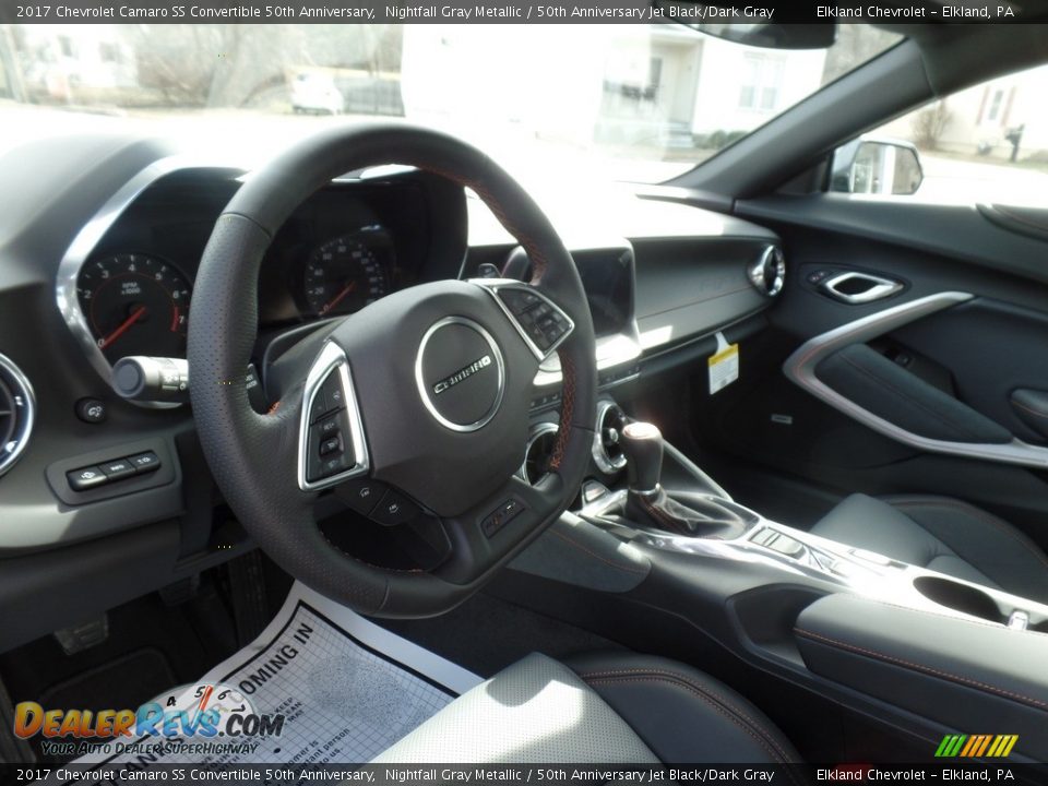 2017 Chevrolet Camaro SS Convertible 50th Anniversary Nightfall Gray Metallic / 50th Anniversary Jet Black/Dark Gray Photo #13