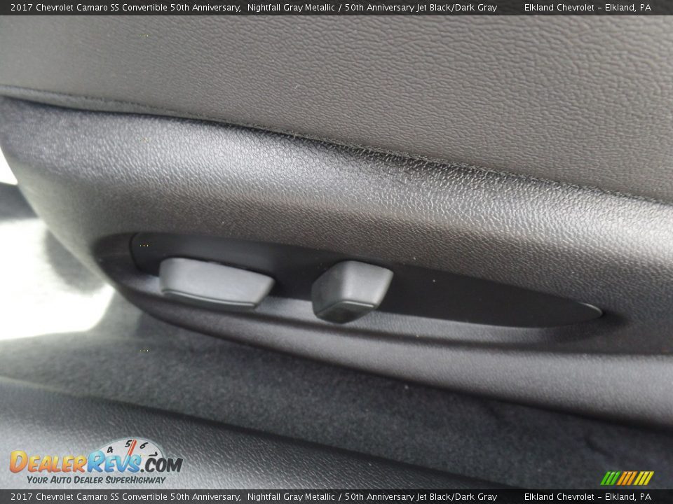 2017 Chevrolet Camaro SS Convertible 50th Anniversary Nightfall Gray Metallic / 50th Anniversary Jet Black/Dark Gray Photo #14