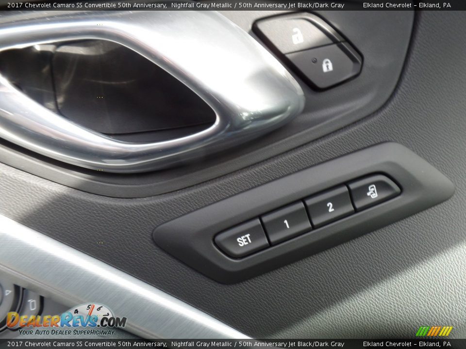 2017 Chevrolet Camaro SS Convertible 50th Anniversary Nightfall Gray Metallic / 50th Anniversary Jet Black/Dark Gray Photo #15