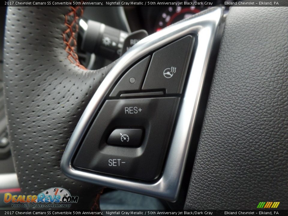 Controls of 2017 Chevrolet Camaro SS Convertible 50th Anniversary Photo #17