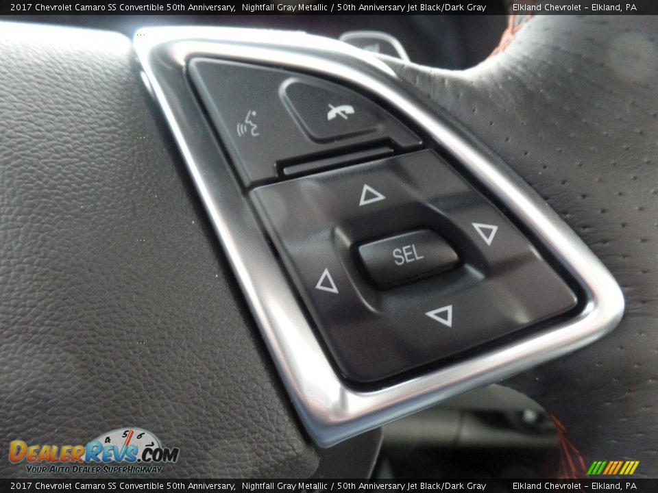 Controls of 2017 Chevrolet Camaro SS Convertible 50th Anniversary Photo #18