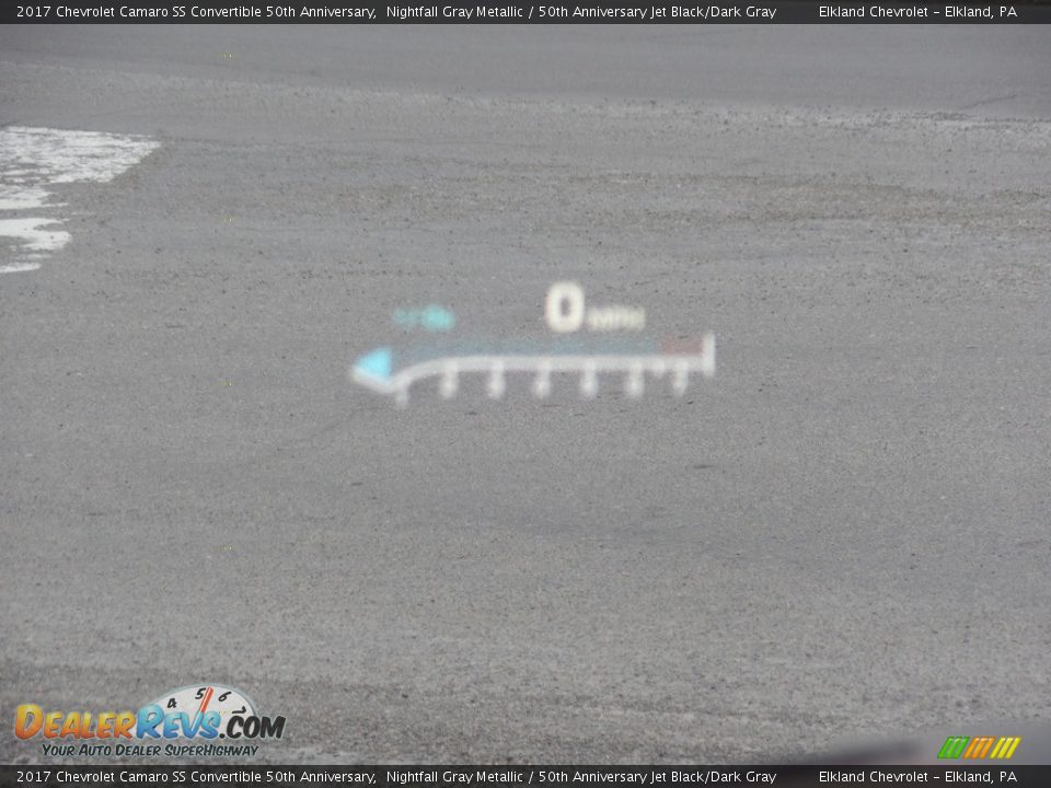 2017 Chevrolet Camaro SS Convertible 50th Anniversary Nightfall Gray Metallic / 50th Anniversary Jet Black/Dark Gray Photo #21