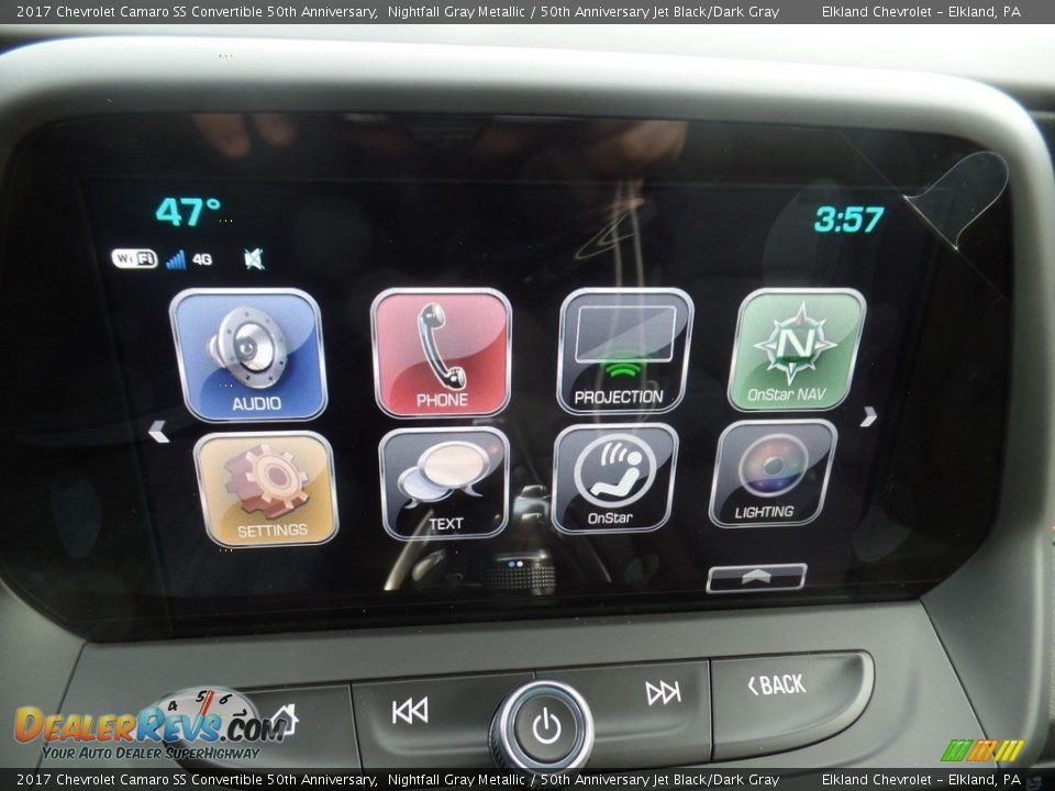 2017 Chevrolet Camaro SS Convertible 50th Anniversary Nightfall Gray Metallic / 50th Anniversary Jet Black/Dark Gray Photo #22