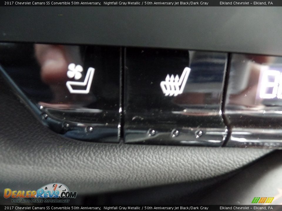 2017 Chevrolet Camaro SS Convertible 50th Anniversary Nightfall Gray Metallic / 50th Anniversary Jet Black/Dark Gray Photo #26