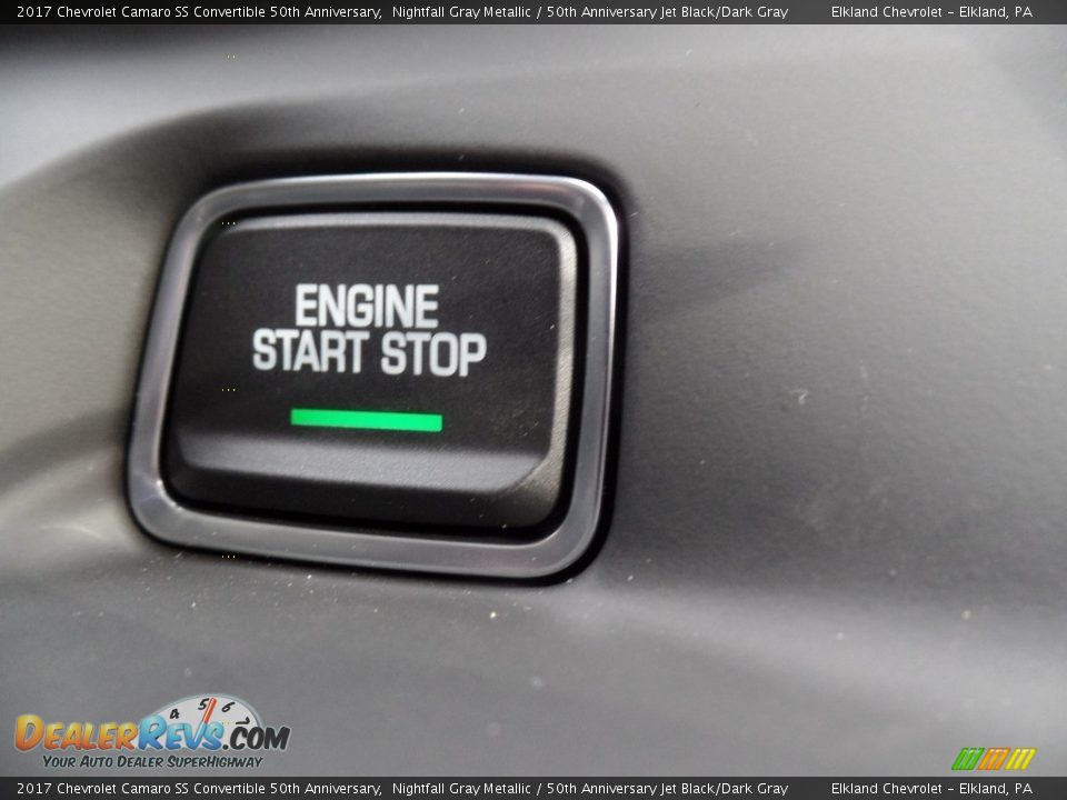 2017 Chevrolet Camaro SS Convertible 50th Anniversary Nightfall Gray Metallic / 50th Anniversary Jet Black/Dark Gray Photo #27