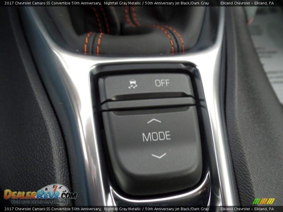 Controls of 2017 Chevrolet Camaro SS Convertible 50th Anniversary Photo #30