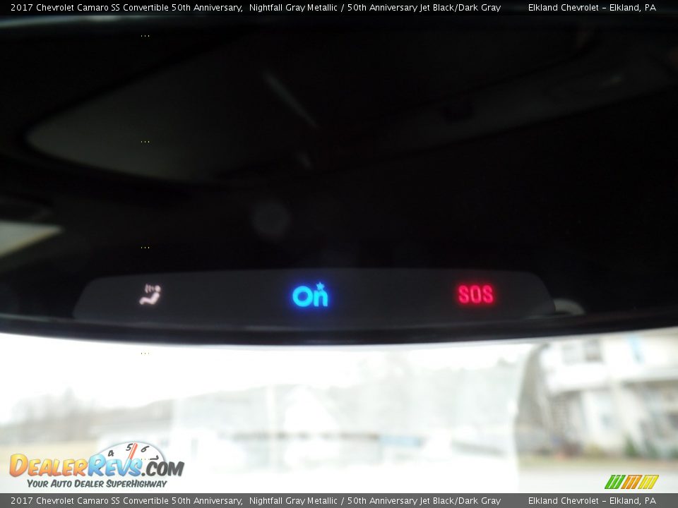 2017 Chevrolet Camaro SS Convertible 50th Anniversary Nightfall Gray Metallic / 50th Anniversary Jet Black/Dark Gray Photo #32