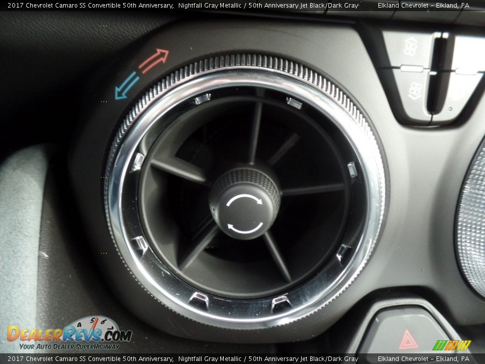 2017 Chevrolet Camaro SS Convertible 50th Anniversary Nightfall Gray Metallic / 50th Anniversary Jet Black/Dark Gray Photo #34