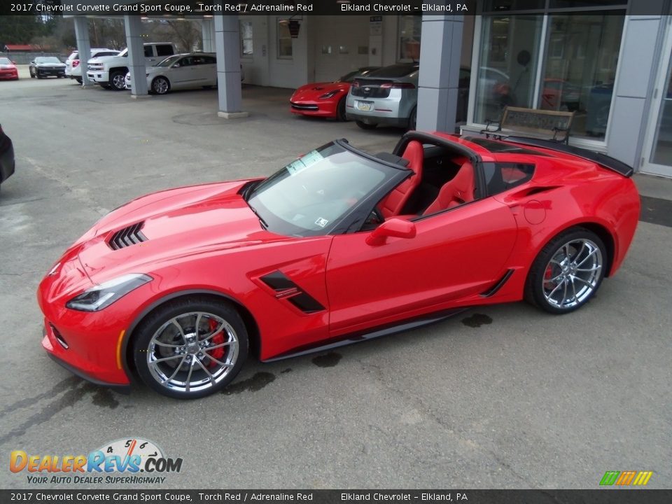 2017 Chevrolet Corvette Grand Sport Coupe Torch Red / Adrenaline Red Photo #1