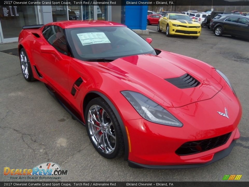 2017 Chevrolet Corvette Grand Sport Coupe Torch Red / Adrenaline Red Photo #5