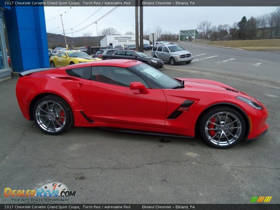 2017 Chevrolet Corvette Grand Sport Coupe Torch Red / Adrenaline Red Photo #6