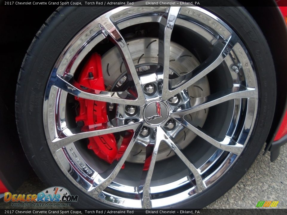 2017 Chevrolet Corvette Grand Sport Coupe Torch Red / Adrenaline Red Photo #9