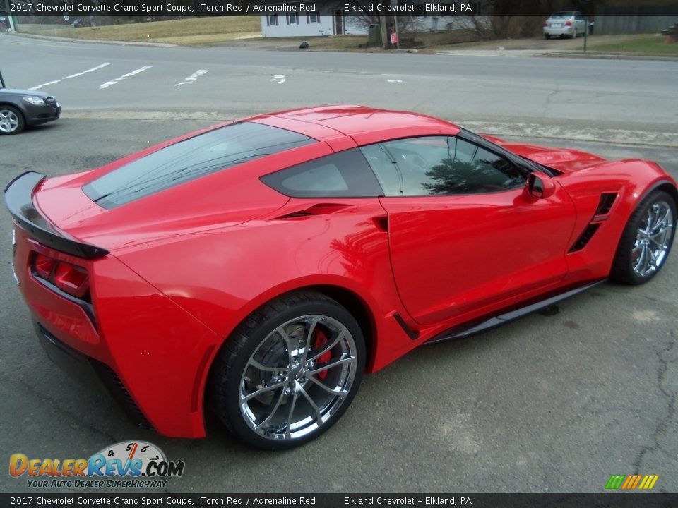 2017 Chevrolet Corvette Grand Sport Coupe Torch Red / Adrenaline Red Photo #10