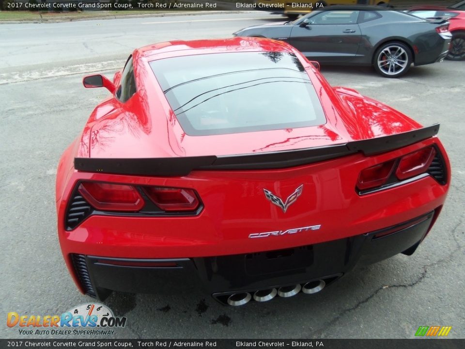 2017 Chevrolet Corvette Grand Sport Coupe Torch Red / Adrenaline Red Photo #11