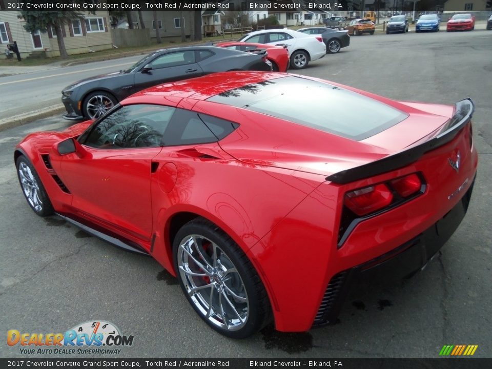 2017 Chevrolet Corvette Grand Sport Coupe Torch Red / Adrenaline Red Photo #12