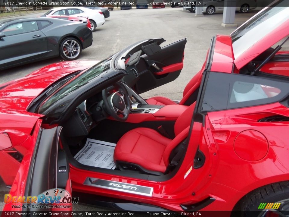 2017 Chevrolet Corvette Grand Sport Coupe Torch Red / Adrenaline Red Photo #15