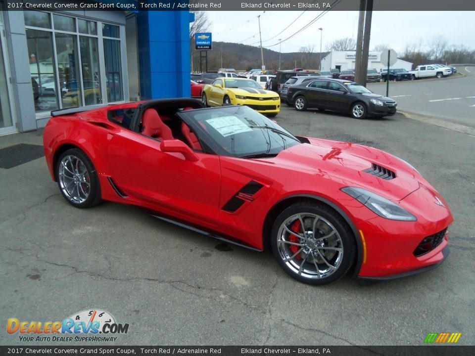 2017 Chevrolet Corvette Grand Sport Coupe Torch Red / Adrenaline Red Photo #21
