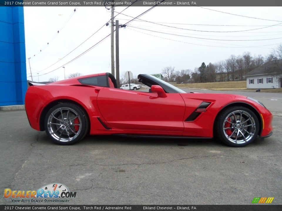 2017 Chevrolet Corvette Grand Sport Coupe Torch Red / Adrenaline Red Photo #22