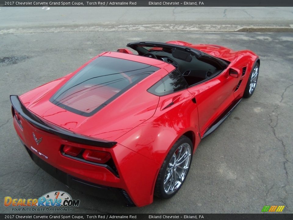 2017 Chevrolet Corvette Grand Sport Coupe Torch Red / Adrenaline Red Photo #24