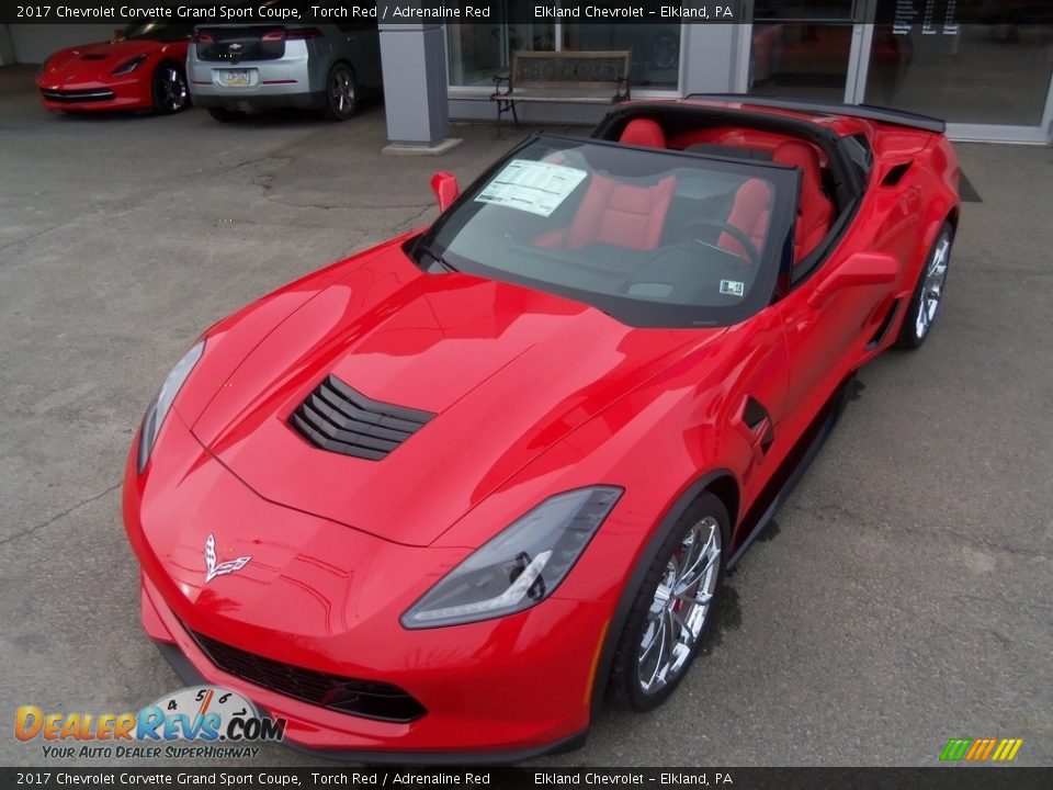 2017 Chevrolet Corvette Grand Sport Coupe Torch Red / Adrenaline Red Photo #25