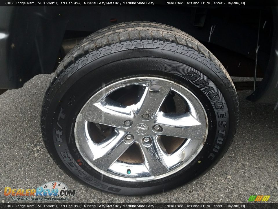 2007 Dodge Ram 1500 Sport Quad Cab 4x4 Mineral Gray Metallic / Medium Slate Gray Photo #3
