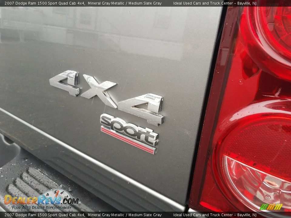 2007 Dodge Ram 1500 Sport Quad Cab 4x4 Mineral Gray Metallic / Medium Slate Gray Photo #4