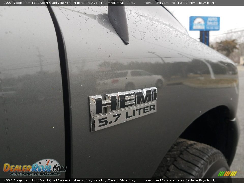 2007 Dodge Ram 1500 Sport Quad Cab 4x4 Mineral Gray Metallic / Medium Slate Gray Photo #5