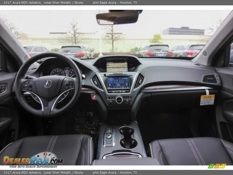 Ebony Interior - 2017 Acura MDX Advance Photo #9