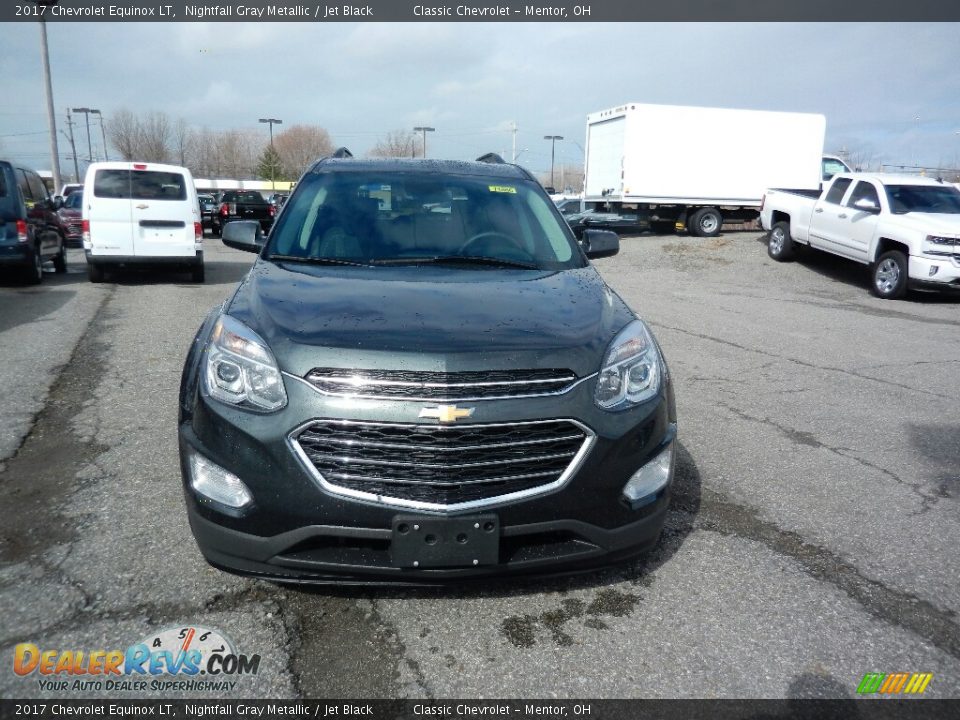 2017 Chevrolet Equinox LT Nightfall Gray Metallic / Jet Black Photo #2