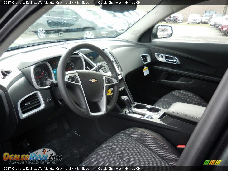 2017 Chevrolet Equinox LT Nightfall Gray Metallic / Jet Black Photo #7