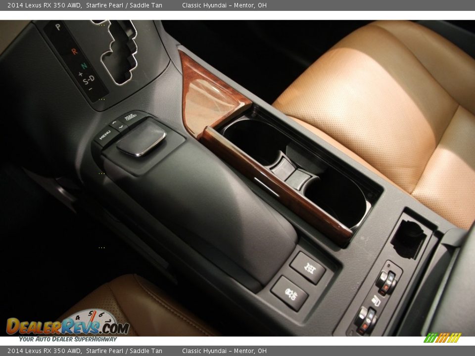 2014 Lexus RX 350 AWD Starfire Pearl / Saddle Tan Photo #16
