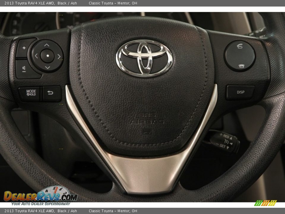 2013 Toyota RAV4 XLE AWD Black / Ash Photo #8