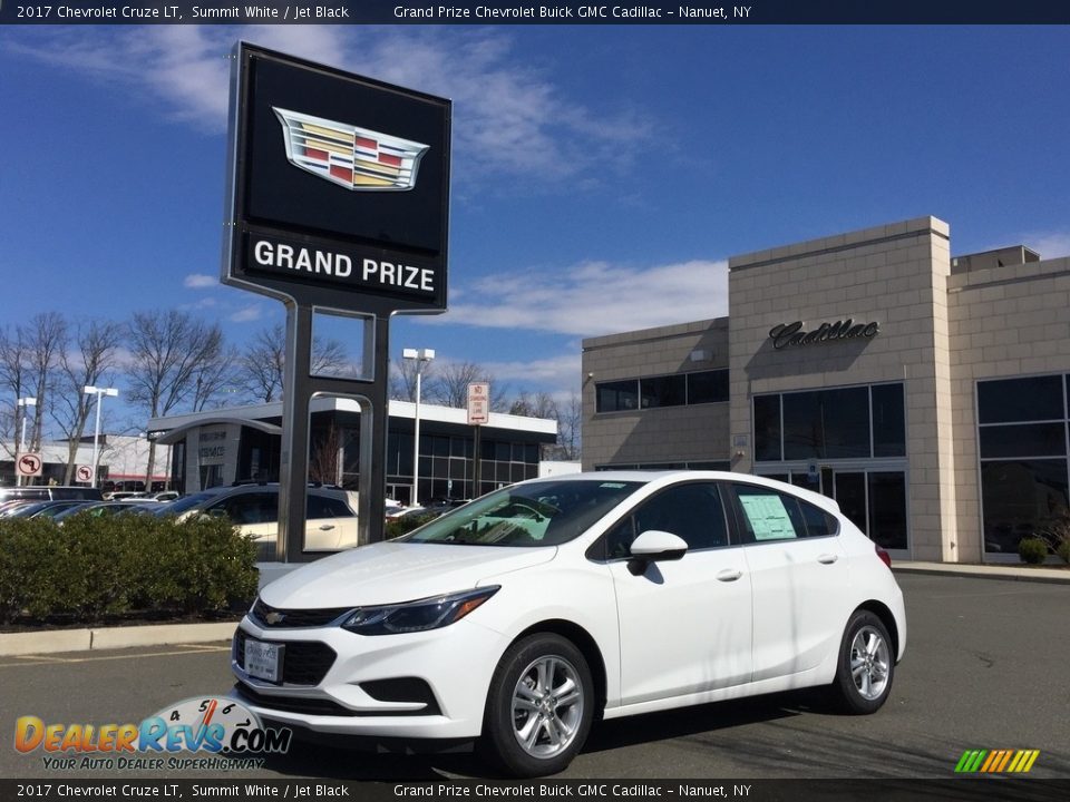 2017 Chevrolet Cruze LT Summit White / Jet Black Photo #1