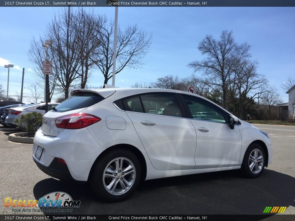 2017 Chevrolet Cruze LT Summit White / Jet Black Photo #4