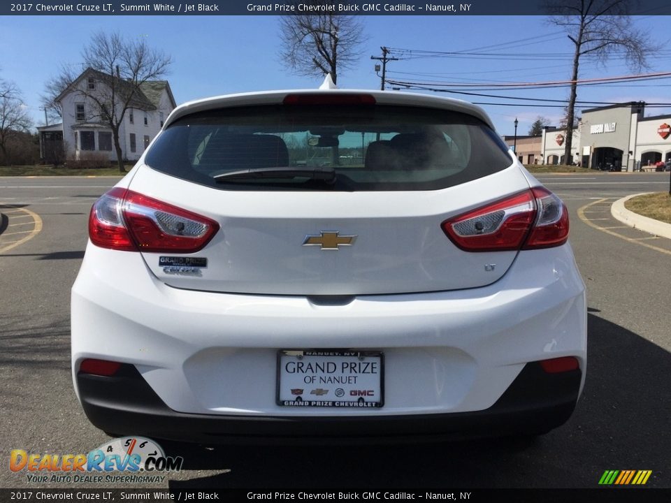2017 Chevrolet Cruze LT Summit White / Jet Black Photo #5