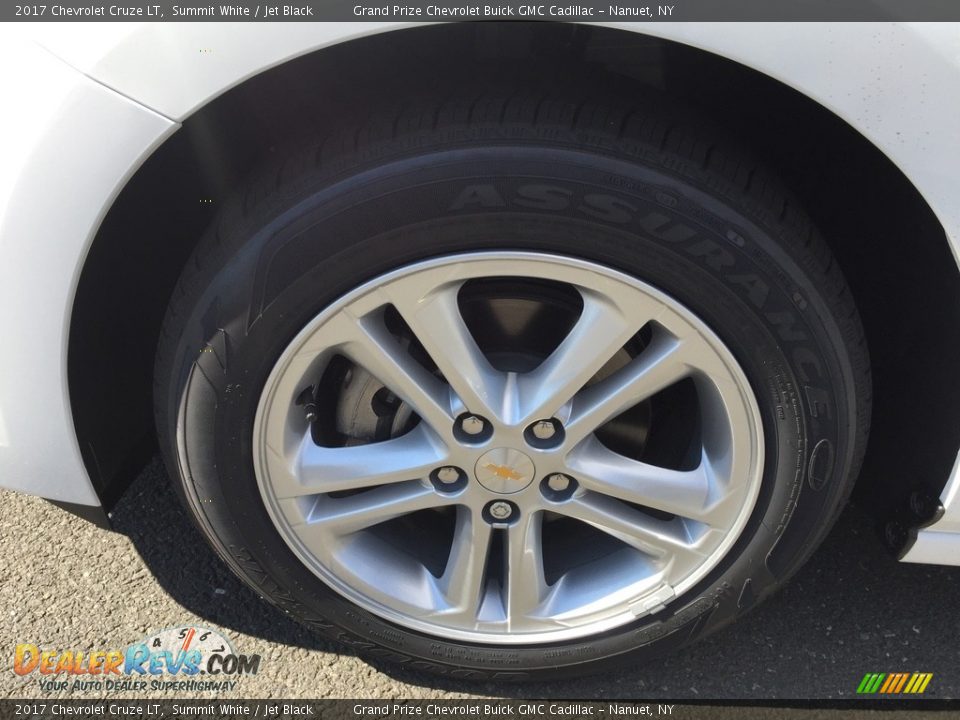 2017 Chevrolet Cruze LT Summit White / Jet Black Photo #10