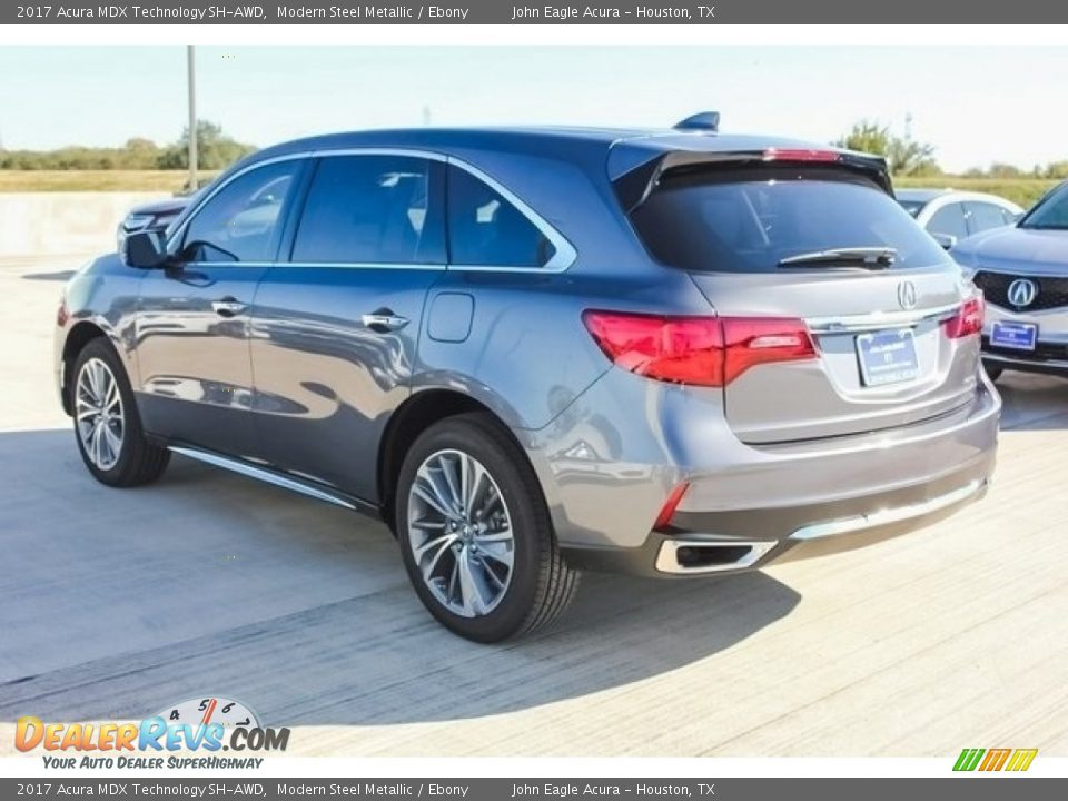 2017 Acura MDX Technology SH-AWD Modern Steel Metallic / Ebony Photo #5