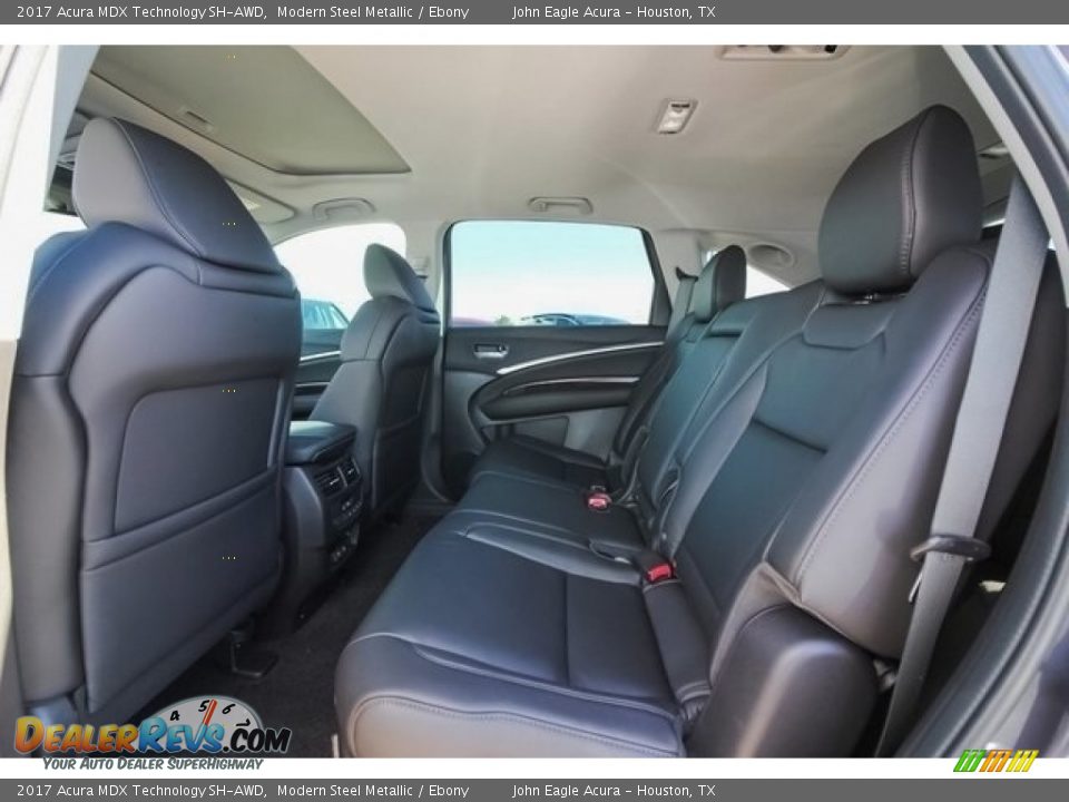 2017 Acura MDX Technology SH-AWD Modern Steel Metallic / Ebony Photo #20