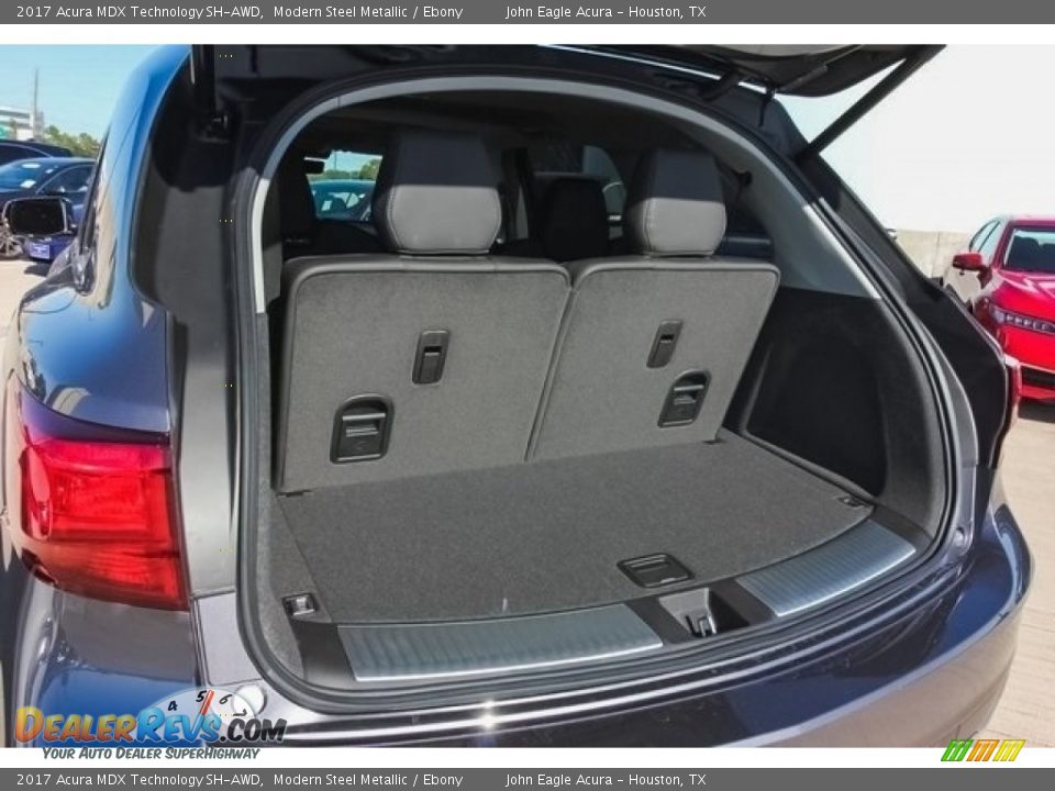 2017 Acura MDX Technology SH-AWD Modern Steel Metallic / Ebony Photo #22