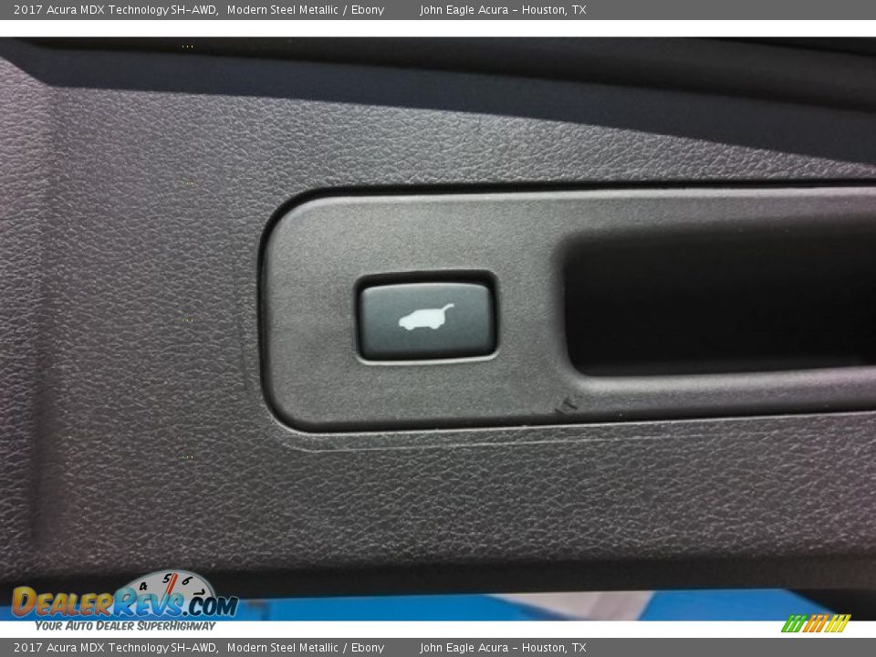2017 Acura MDX Technology SH-AWD Modern Steel Metallic / Ebony Photo #23