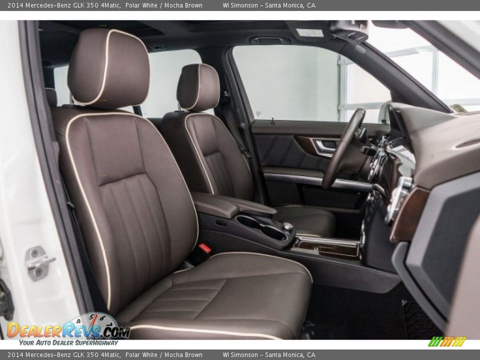 Mocha Brown Interior - 2014 Mercedes-Benz GLK 350 4Matic Photo #13