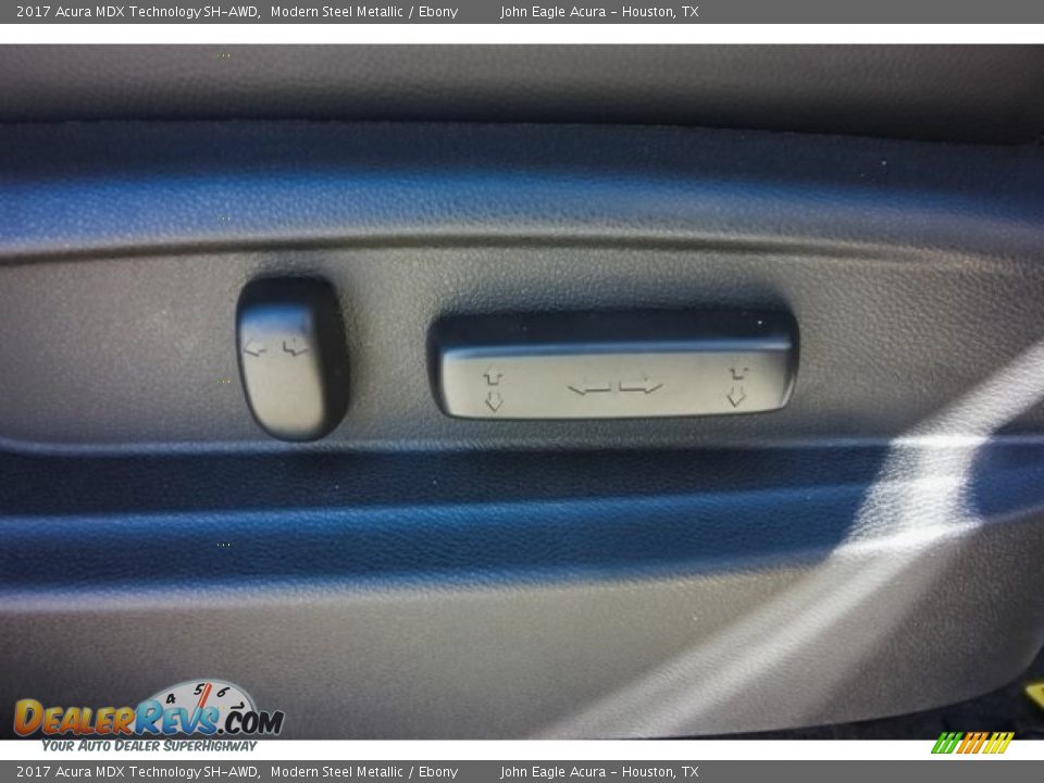 2017 Acura MDX Technology SH-AWD Modern Steel Metallic / Ebony Photo #28