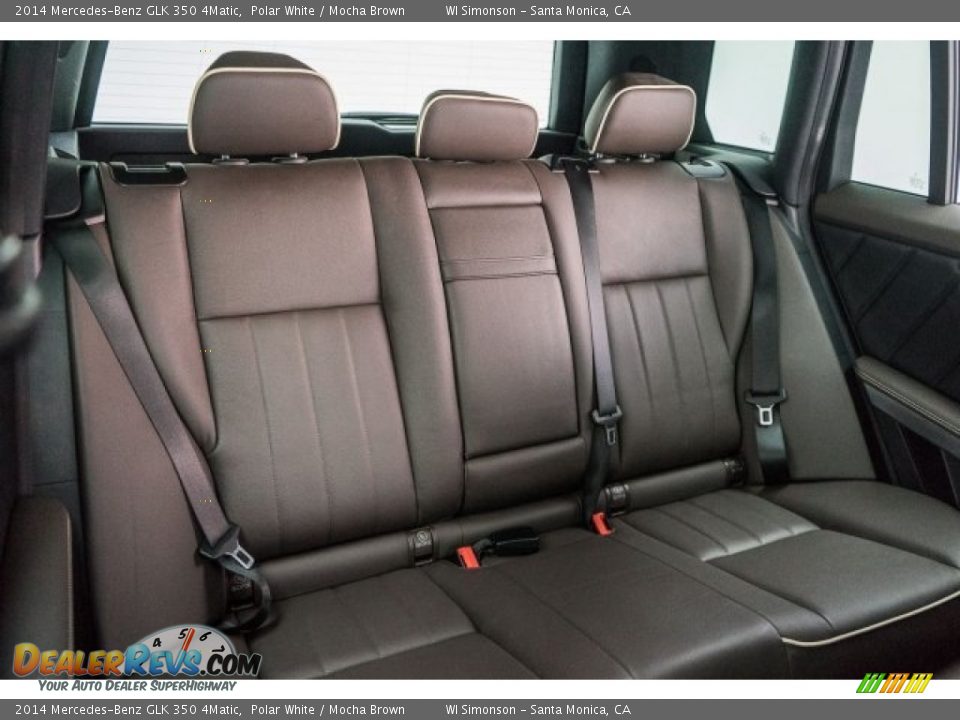 Rear Seat of 2014 Mercedes-Benz GLK 350 4Matic Photo #14