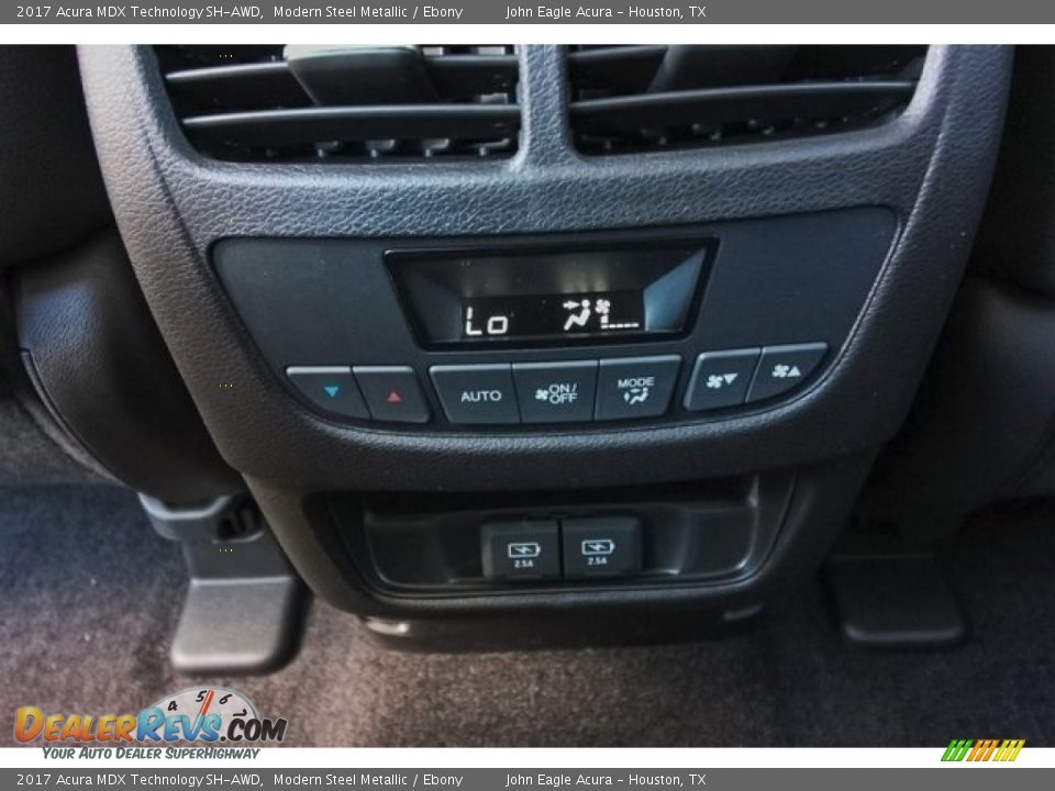2017 Acura MDX Technology SH-AWD Modern Steel Metallic / Ebony Photo #31