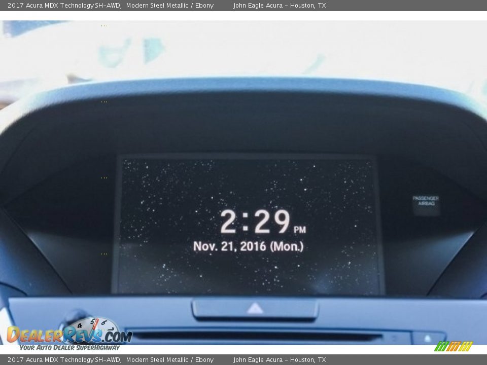 2017 Acura MDX Technology SH-AWD Modern Steel Metallic / Ebony Photo #35