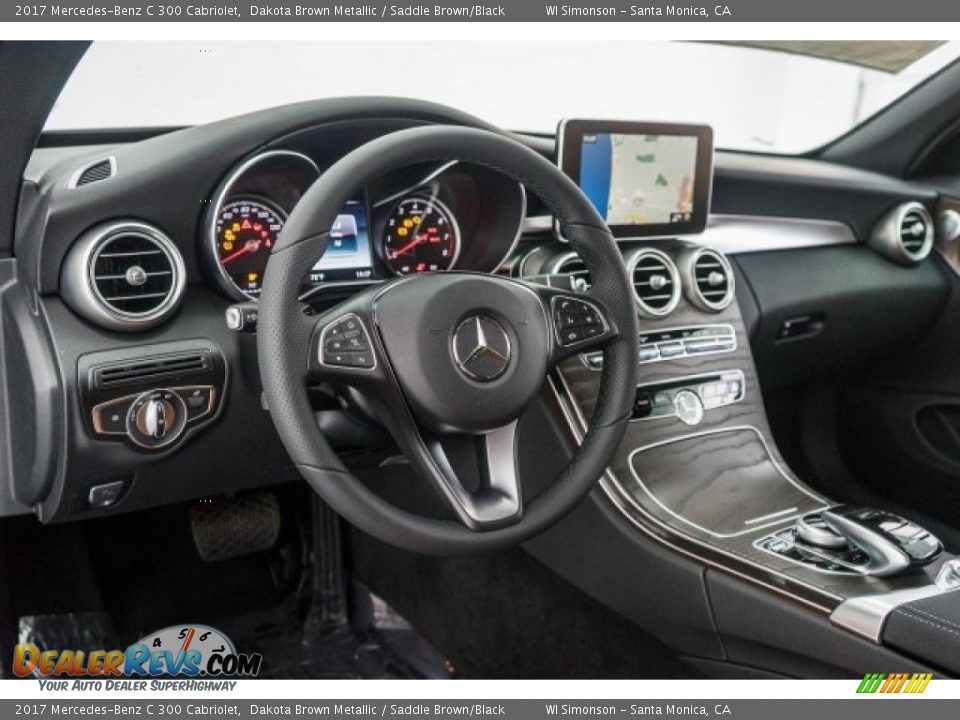 2017 Mercedes-Benz C 300 Cabriolet Dakota Brown Metallic / Saddle Brown/Black Photo #5